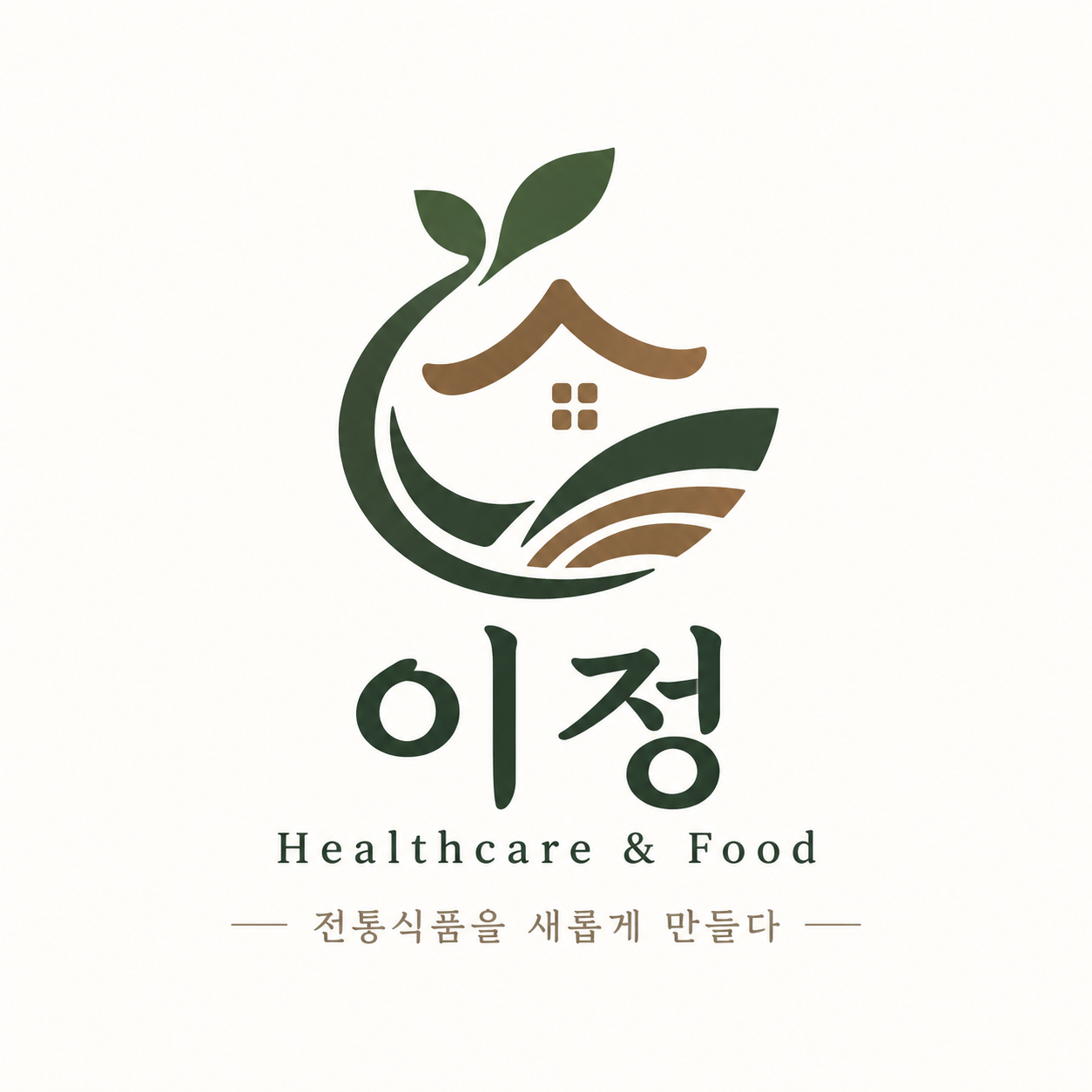 이정 Healthcare & Food 로고